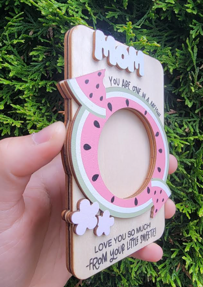 Wooden Photo Frame with magnets  for sublimation