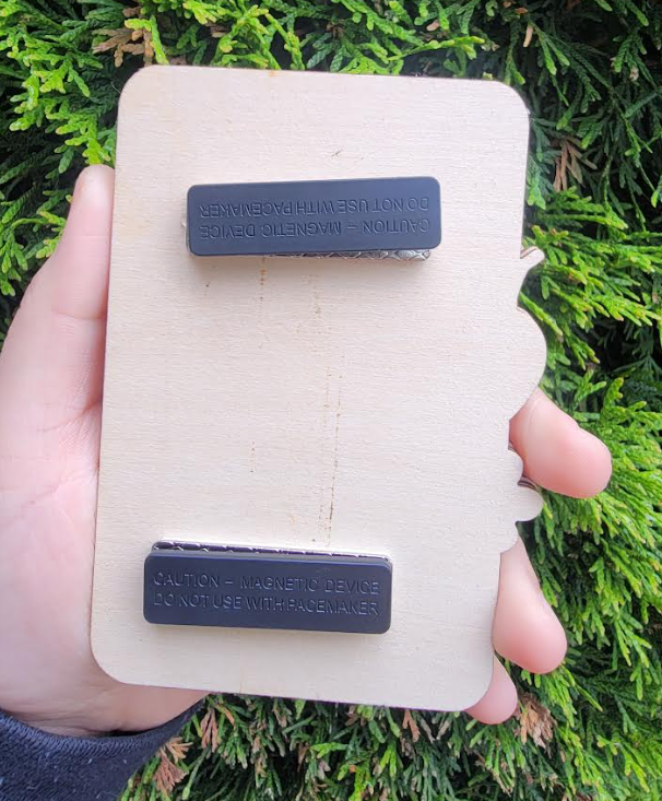 Wooden Photo Frame with magnets  for sublimation