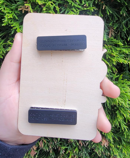 Wooden Photo Frame with magnets  for sublimation