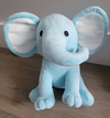 Birth Stat Elephant Plush toy Side View - Sublimation Blank Canada | WestCoastCraft