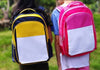 Sublimation School Back Pack back view - Sublimation Blank Canada | WestCoastCraft