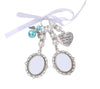 Wedding bouquet ornament for sublimation back view - Sublimation Blank Canada | WestCoastCraft