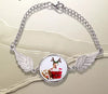 22 pc angel necklace with angel.wing bracelet