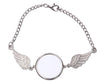 22 pc angel necklace with angel.wing bracelet