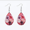 MDF  Tear drop Earrings for sublimation back view - Sublimation Blank Canada | WestCoastCraft