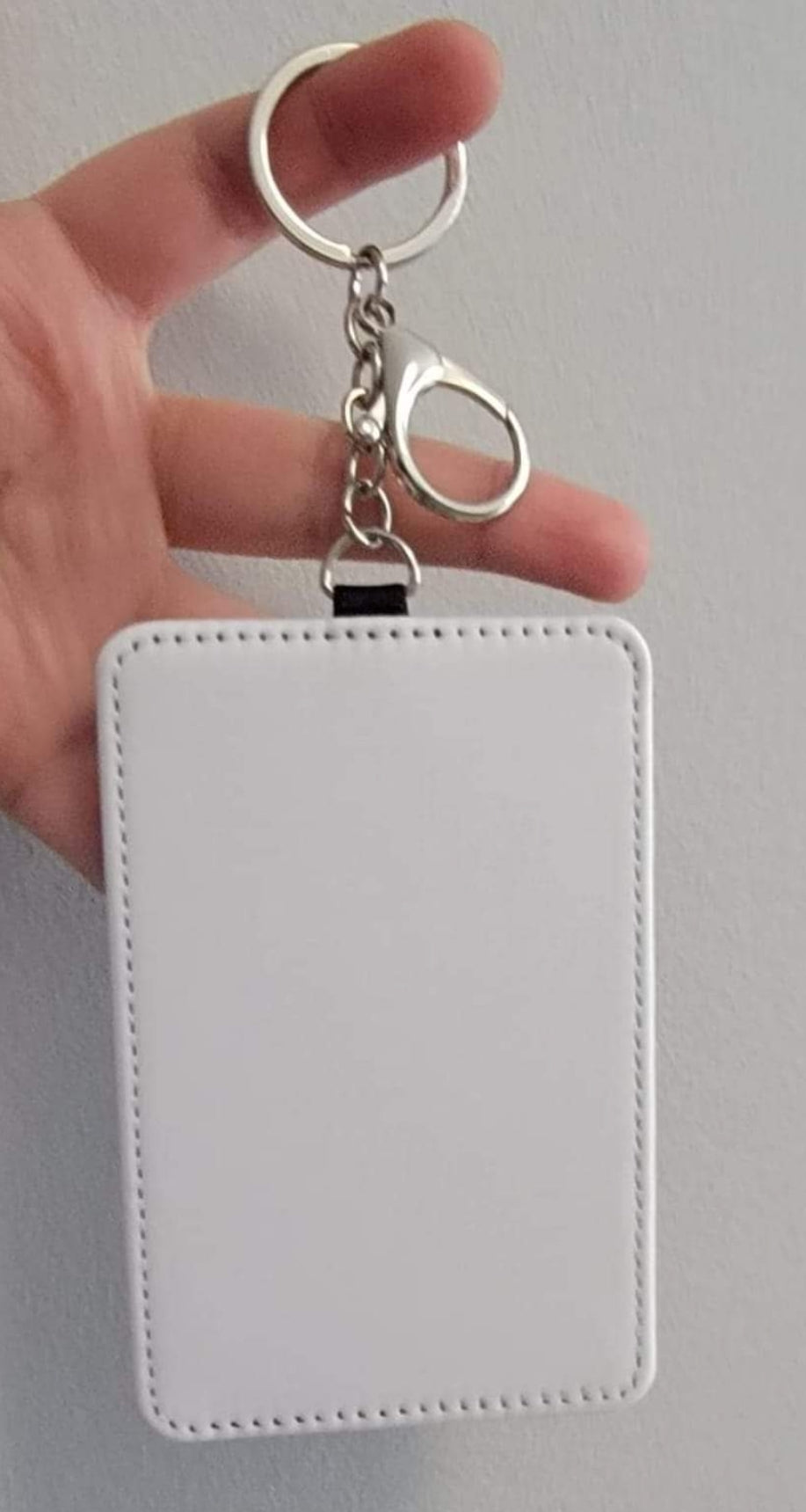ID/ Credit Card holders  PU Leather for sublimation keychain Front View - Sublimation Blank Canada | WestCoastCraft