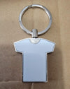 T-shirt/ Jersey Metal Keychains detail view - Sublimation Blank Canada | WestCoastCraft
