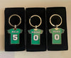 T-shirt/ Jersey Metal Keychains alternate angle - Sublimation Blank Canada | WestCoastCraft