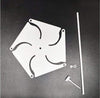 Sublimation Pinwheels Blanks back view - Sublimation Blank Canada | WestCoastCraft