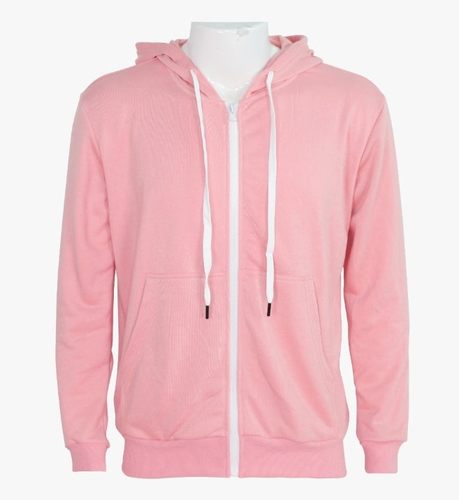 Sublimation, HTV, or DTF Zipper Hoodies – 100% Polyester, 300 GSM