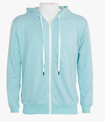 Sublimation, HTV, or DTF Zipper Hoodies – 100% Polyester, 300 GSM
