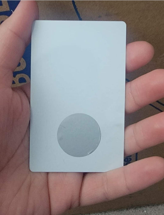 Sublimation Scratch Card with Scratch-Off Sticker