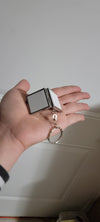 Sublimation Square Mini Pocket Mirror Keychain