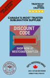Canada Most Trusted Sublimation Supplier - Discount Code Free Shipping Over $300 Westcoastcraft.ca