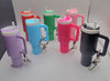 Mini 40 oz Tumbler Chapstick Holder Keychains alternate angle - Sublimation Blank Canada | WestCoastCraft