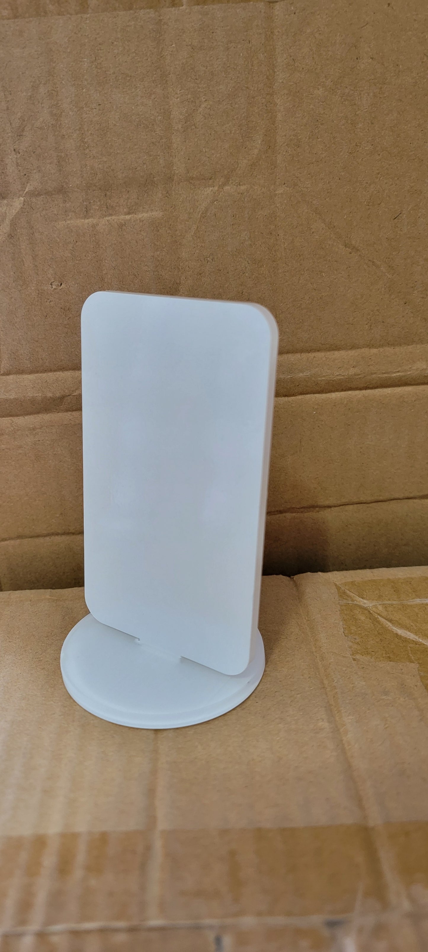 Sublimation Acrylic rectangle with round bottom Frame with Stand Blank