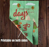 SUBLIMATION GARDEN FLAT KIT WITH POLE DOUBLE SIDED SUBLIMATION Close-up - Sublimation Blank Canada | WestCoastCraft