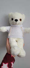 Sublimation LED Teddy Bear with Sublimation Shirt