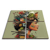 Custom Printed Sublimation Ceramic Tiles Art Display - Nature Woman Portrait Design Personalized Photo Tiles Canada