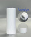 20 oz Straight Skinny Sublimation Tumbler – Singles & 25 Pack