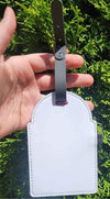 Sublimation Golf Tee tags PU Leather back view - Sublimation Blank Canada | WestCoastCraft