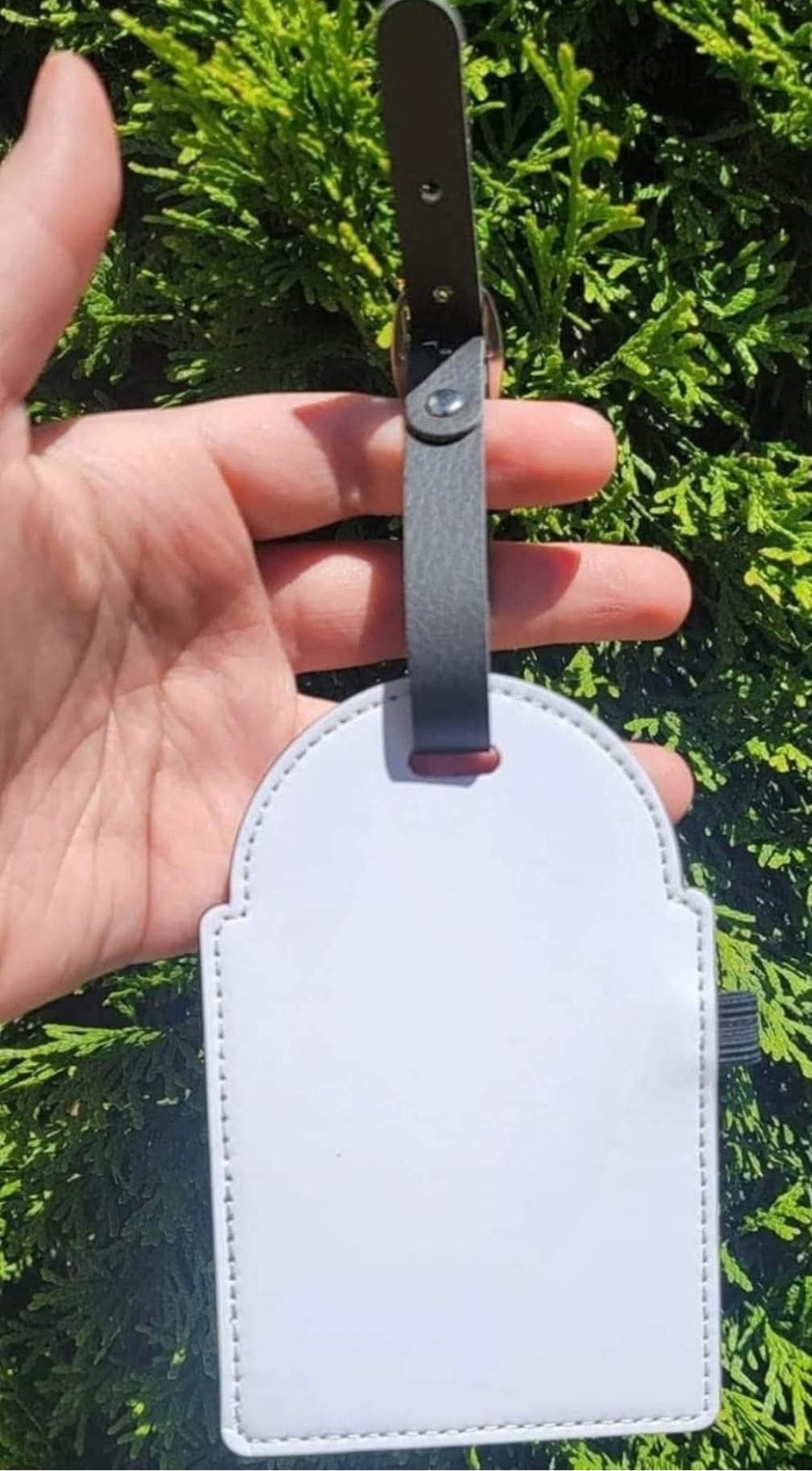 Sublimation Golf Tee tags PU Leather