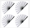 13 Inch Sublimation Clack Fan Blank Bundle (5 pcs) | Custom Fan Canada Front View - Sublimation Blank Canada | WestCoastCraft