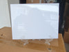 8x6 Inch Ceramic Sublimation Tile with Clear Acrylic Stand - White Photo Frame Blank Heat Press Canada