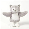 Gray Owl Sublimation Plush Blank 12 Inch - Custom Stuffed Animal with White Belly Panel Heat Press Canada