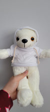 Sublimation LED Teddy Bear with Sublimation Shirt