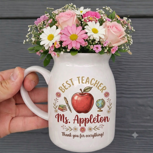 Sublimation Ceramic Mini Pitcher Blank | Flower Vase & Creamer | Custom  Gift Canada