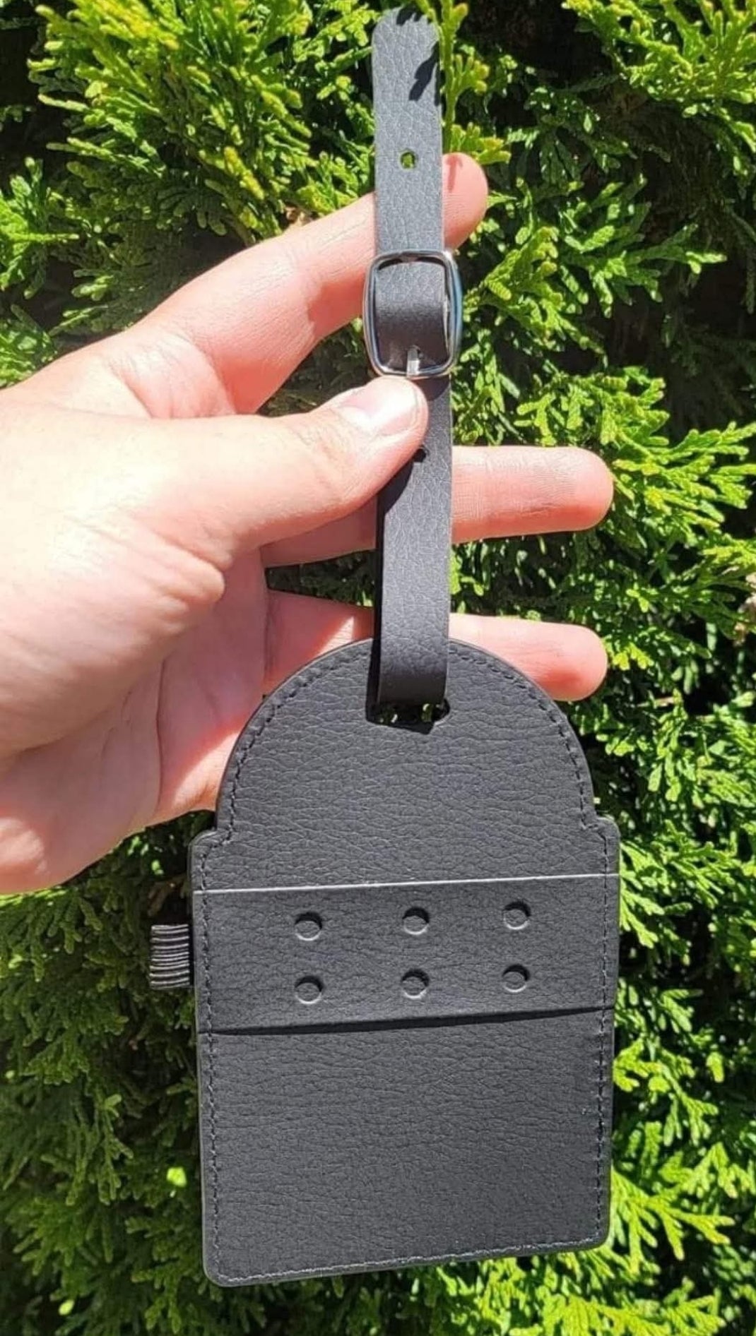 Sublimation Golf Tee tags PU Leather