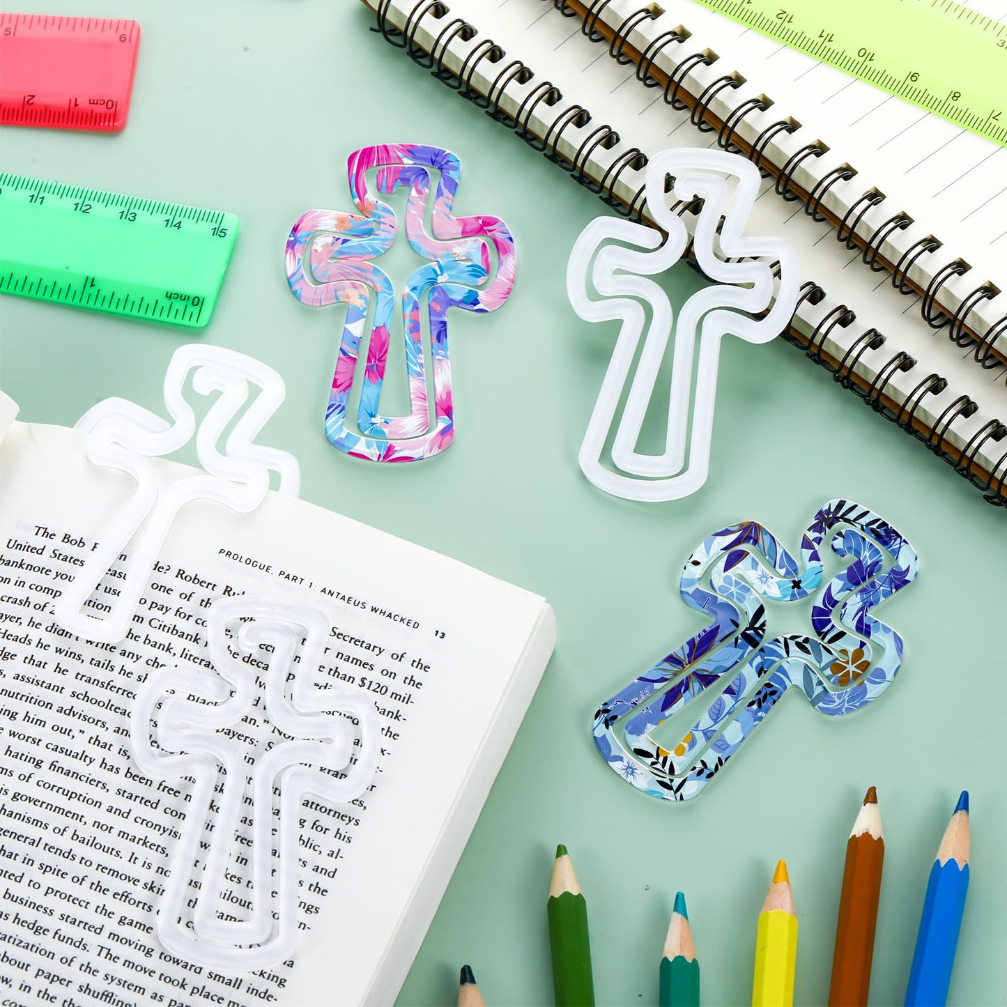 *NEW* Sublimation Large paper clips Lots of Designs available