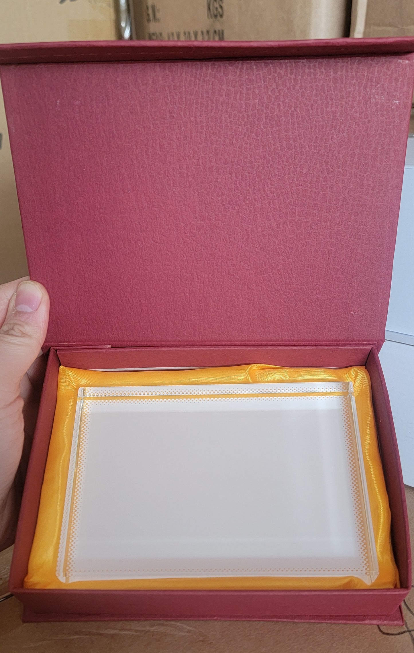 Sublimation crystals frame, award plaques