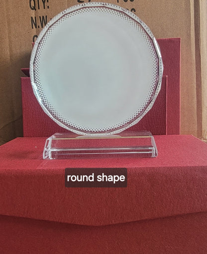 Sublimation crystals frame, award plaques