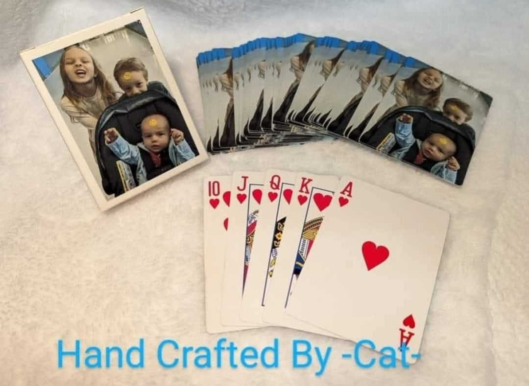 Sublimation Playing Cards (deck cards) with Customizable Box