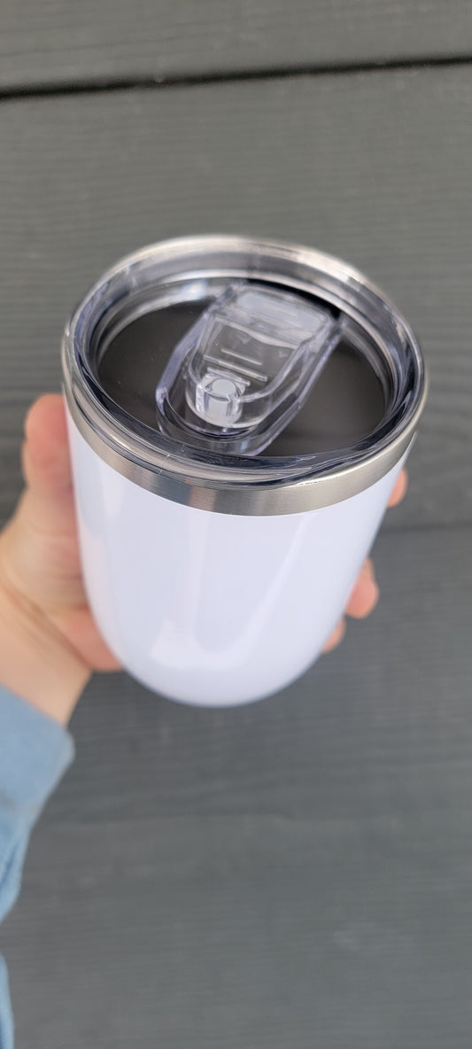 Sublimation 12 oz Wine  Straight Tumblers