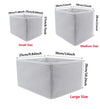 Sublimation Blank Storage Box For kids toys, car, and more! 3 sizes Front View - Sublimation Blank Canada | WestCoastCraft