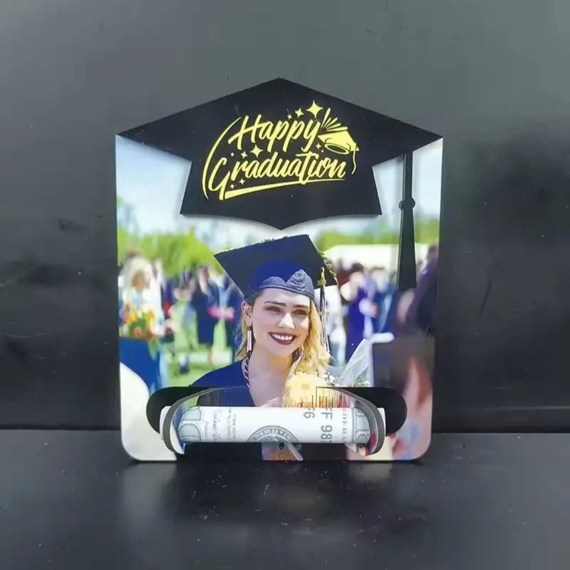 Mdf Graduation cap money holder