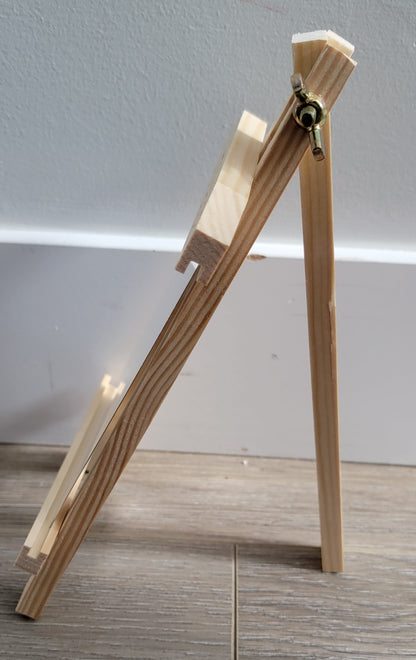 Sublimation Easel photo frame with aluminum 4 x 6 in sheet
