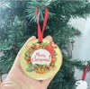 3 Inch Acrylic Round Ornament for Sublimation