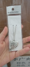 Angel heart locket necklace Front View - Sublimation Blank Canada | WestCoastCraft