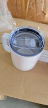 400 mL stainless steel coffee travel cup with handle / camping mug with handle