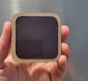 Square MDF Sublimation Magnet Back View - Pre-Attached Strong Magnetic Backing for Custom Fridge Magnets Canada