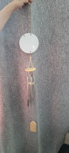 6 Inch Round Aluminum Sublimation Wind Chime Blank | Garden Decor Canada