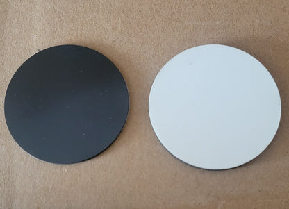 Sublimation round mdf magnet