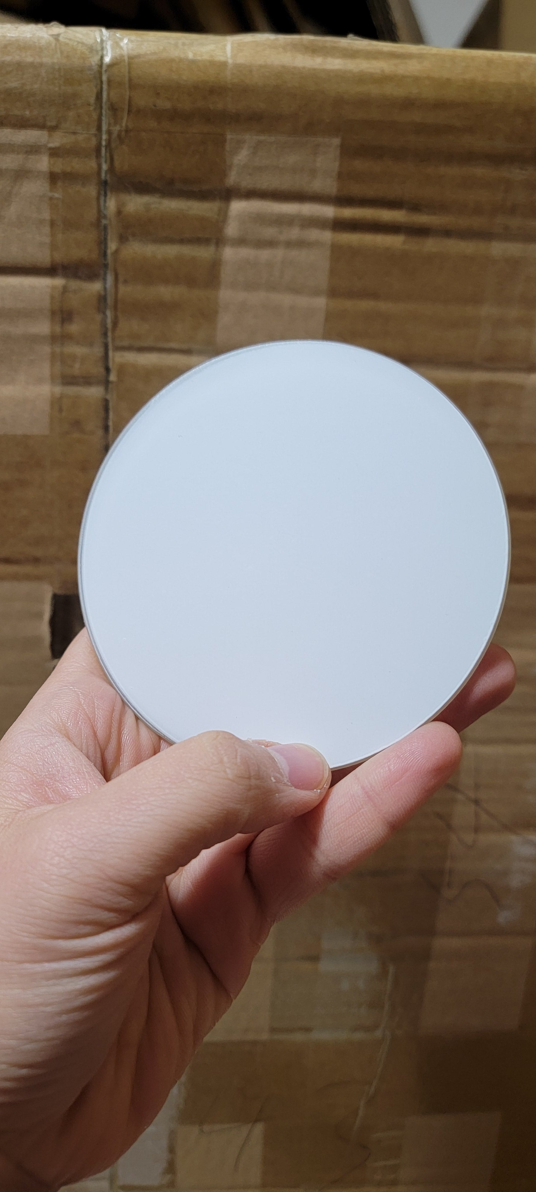 4 inch glass coaster set of 4