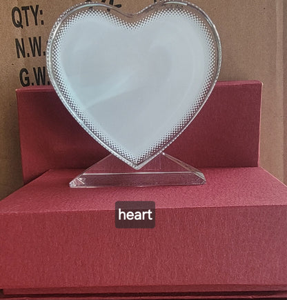 Sublimation crystals frame, award plaques