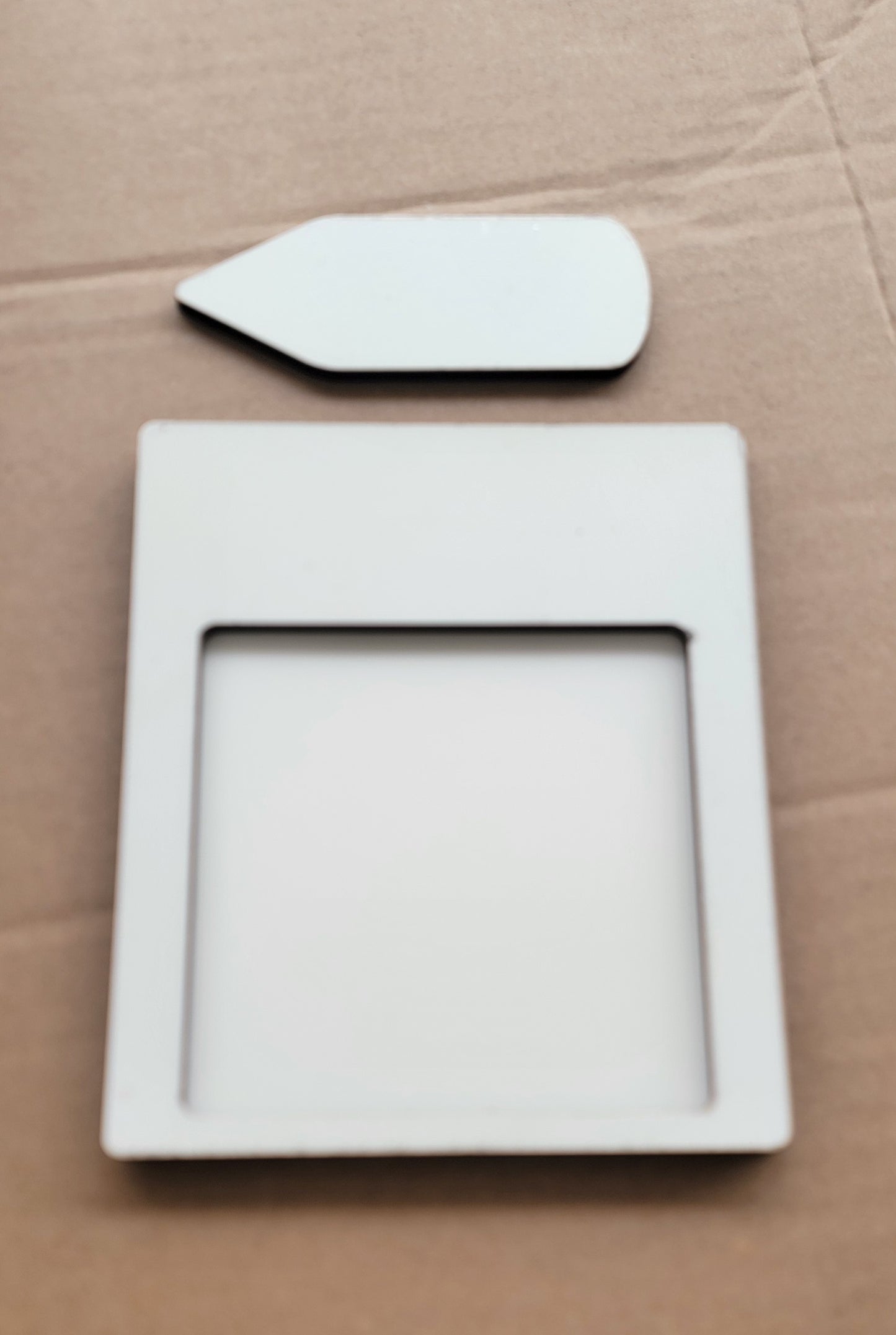 *NEW* Sublimation mdf sticky note pad holder WITH pencil topper