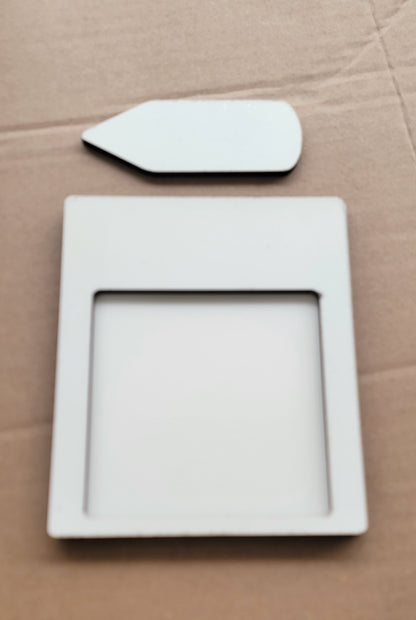 *NEW* Sublimation mdf sticky note pad holder WITH pencil topper
